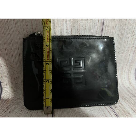 Givenchy Parfums Toiletry Logo Cosmetic Pouch Travel Pouch Clutch Black - Picture 5 of 5